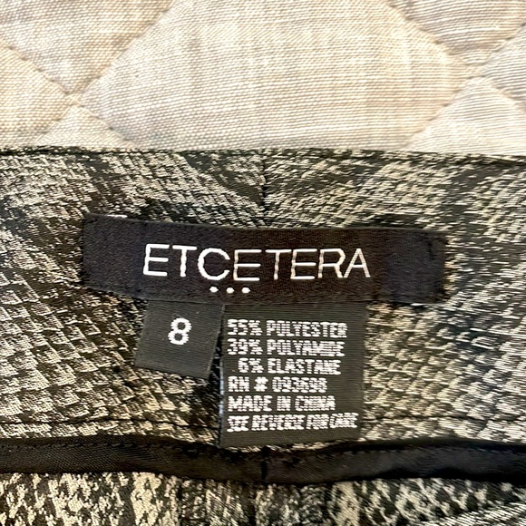 Etcetera Python Stretch Pants - Picture 5 of 8